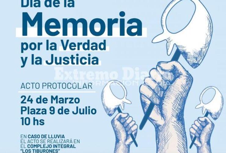 Imagen de 24 de marzo: Acto protocolar por el Día de la Memoria por la Verdad y la Justicia