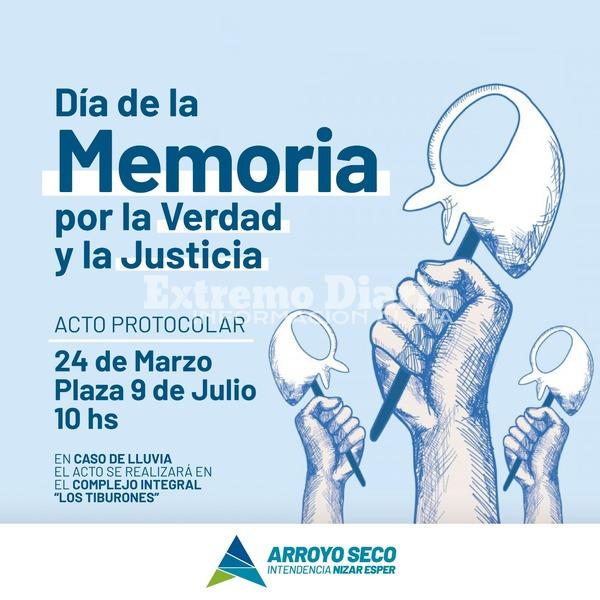 Imagen de 24 de marzo: Acto protocolar por el D&iacute;a de la Memoria por la Verdad y la Justicia
