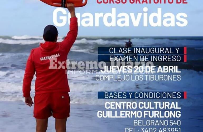 Imagen de Santa Fe Capacita: Curso gratuito de guardavidas en Arroyo Seco