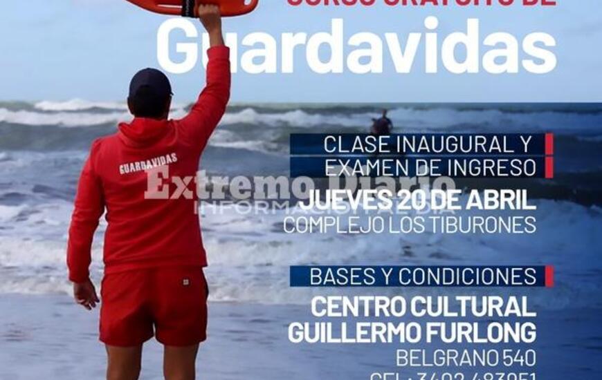 Imagen de Santa Fe Capacita: Curso gratuito de guardavidas en Arroyo Seco