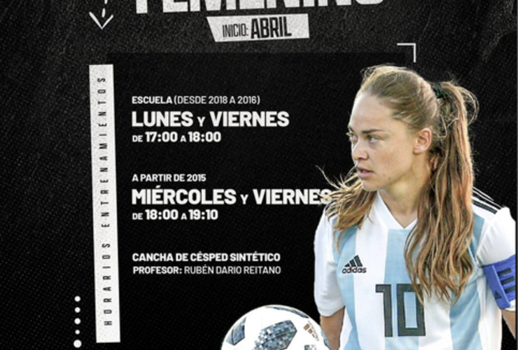 Imagen de El f&uacute;tbol femenino de C.A.U. vuelve a entrenar esta temporada.
