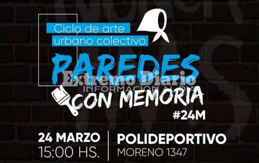 Imagen de Ciclo de arte urbano colectivo "Paredes con Memoria" en Fighiera