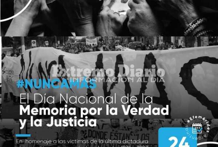 Imagen de 24 de marzo: Día Nacional de la Memoria por la Verdad y la Justicia