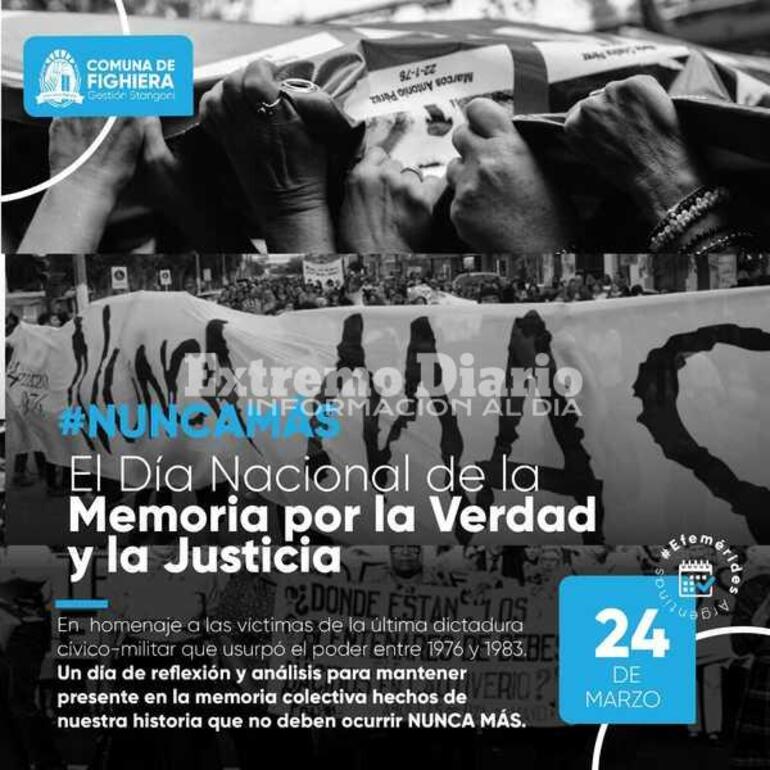 Imagen de 24 de marzo: Día Nacional de la Memoria por la Verdad y la Justicia