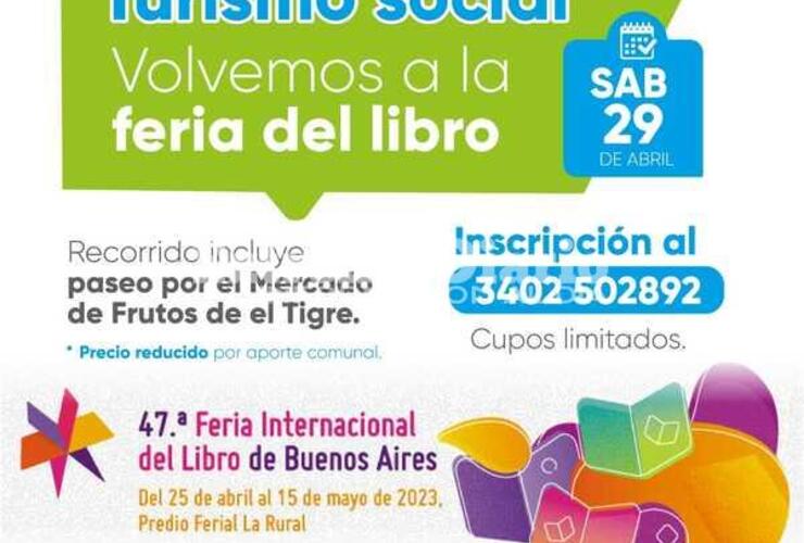 Imagen de La Comuna de Fighiera organiza un viaje a la Feria del Libro