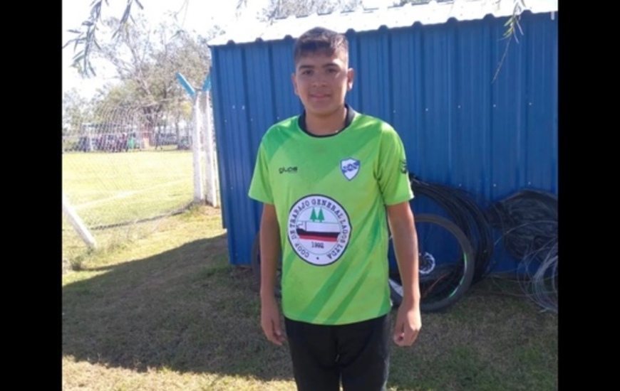 Imagen de Juan Pablo Ruiz, de las inferiores de Libertad, es nuevo jugador de Racing.