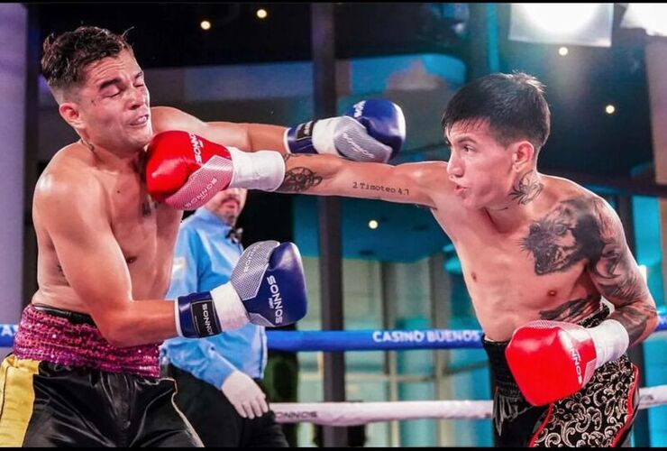 Imagen de Facundo Garc&iacute;a empat&oacute; contra Diego Perello en un nuevo combate por la fecha FAB