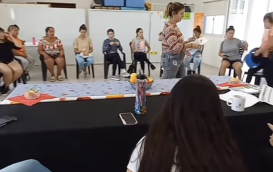 Imagen de Iniciaron los Talleres de 'Santa Fe M&aacute;s' en General Lagos.