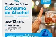 Imagen de Charla abierta sobre consumo de alcohol en Fighiera