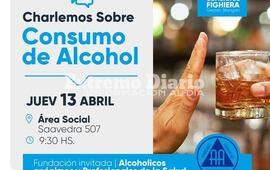 Imagen de Charla abierta sobre consumo de alcohol en Fighiera