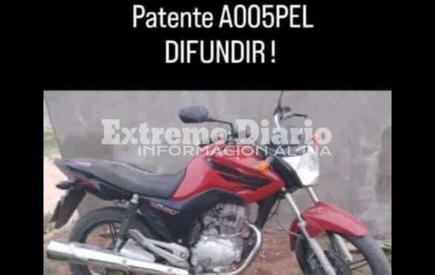 Imagen de Le robaron la moto y las c&aacute;maras no funcionan: �Ninguno se quiere hacer cargo�