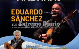 Imagen de Vigilia de Malvinas: Eduardo Sanchez ser&aacute; parte del Festival Cultural