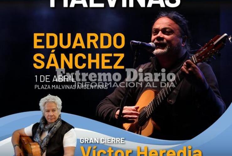 Imagen de Vigilia de Malvinas: Eduardo Sanchez será parte del Festival Cultural