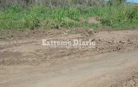 Imagen de �Es un desastre, hay pozos y cuando llueve queda el agua estancada�