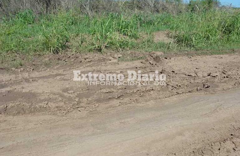 Imagen de Es un desastre, hay pozos y cuando llueve queda el agua estancada