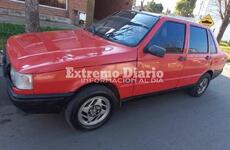 Fiat Duna color rojo dominio BCQ 872