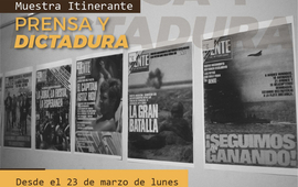 Imagen de Se inaugur&oacute; muestra itinerante 'Prensa y Dictadura' en Pueblo Esther.