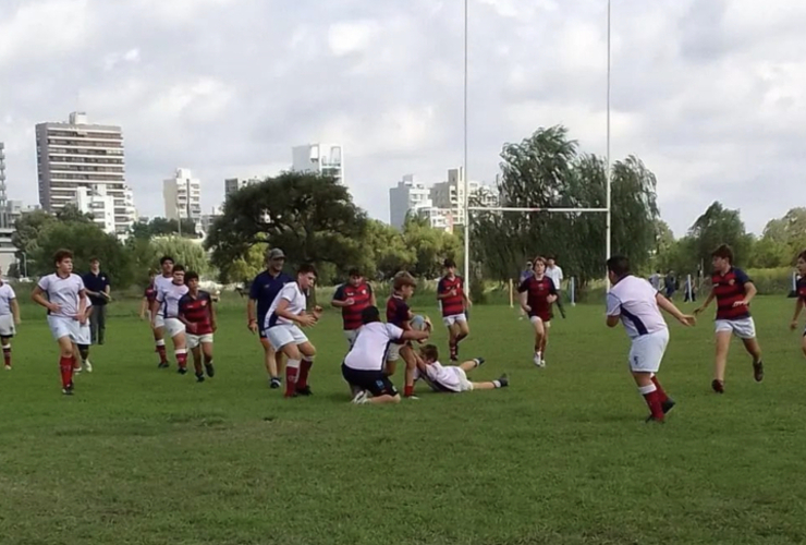 Imagen de Talleres participó de un Encuentro infanto-juvenil de rugby en San Nicolás.