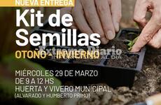 Imagen de Entrega de kit de semillas en la Huerta y Vivero Municipal