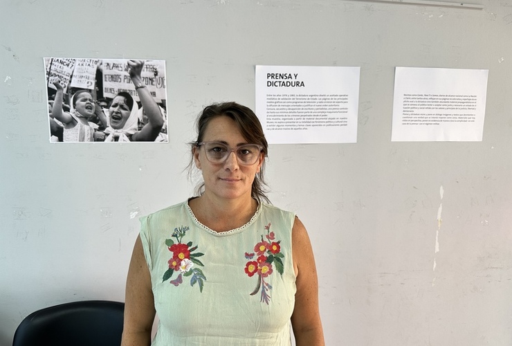 Imagen de 'Prensa y Dictadura', muestra itinerante en el Centro Cultural de Pueblo Esther.