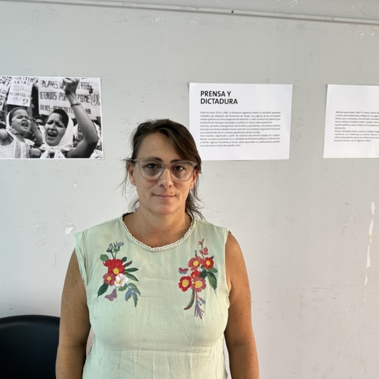 Imagen de 'Prensa y Dictadura', muestra itinerante en el Centro Cultural de Pueblo Esther.