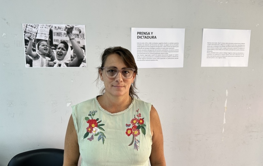 Imagen de 'Prensa y Dictadura', muestra itinerante en el Centro Cultural de Pueblo Esther.