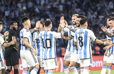 Imagen de Argentina venció 7 a 0 a Curazao en Santiago del Estero.