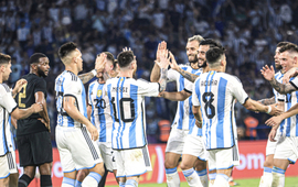 Imagen de Argentina venci&oacute; 7 a 0 a Curazao en Santiago del Estero.