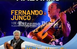 Imagen de Vigilia de Malvinas: Fernando Junco ser&aacute; parte del Festival Cultural