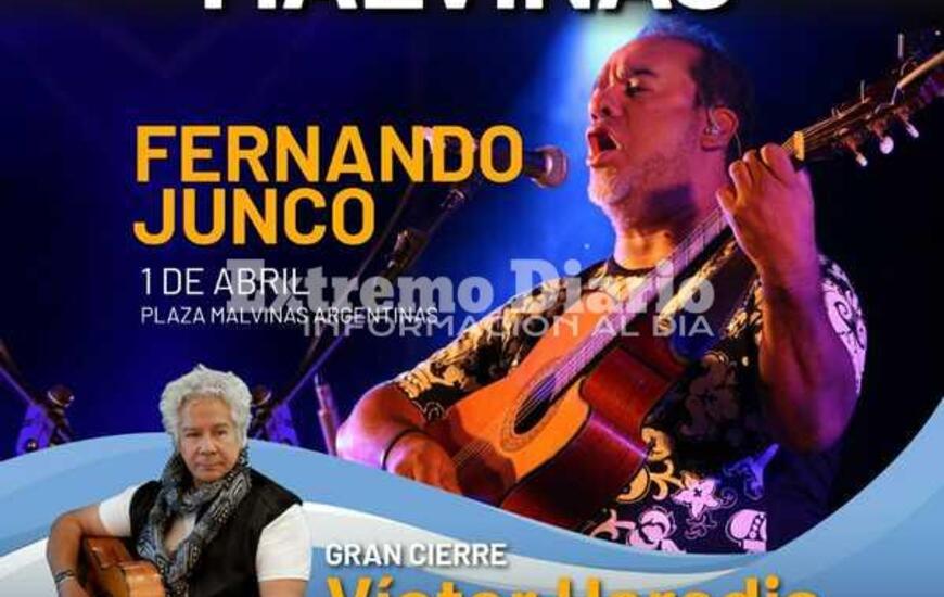 Imagen de Vigilia de Malvinas: Fernando Junco ser&aacute; parte del Festival Cultural