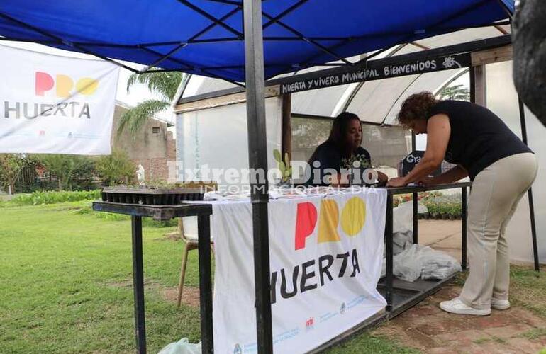 Imagen de Pro Huerta: Entrega de kits de semillas en la Huerta y Vivero Municipal