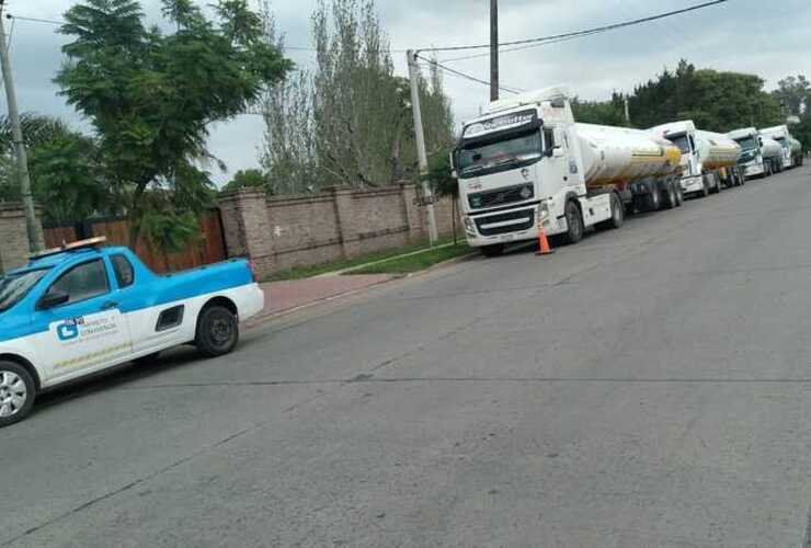 Imagen de Nuevamente, camiones provenientes de Bolivia, fueron incautados en General Lagos.