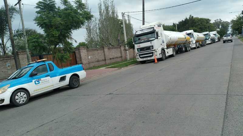 Imagen de Nuevamente, camiones provenientes de Bolivia, fueron incautados en General Lagos.