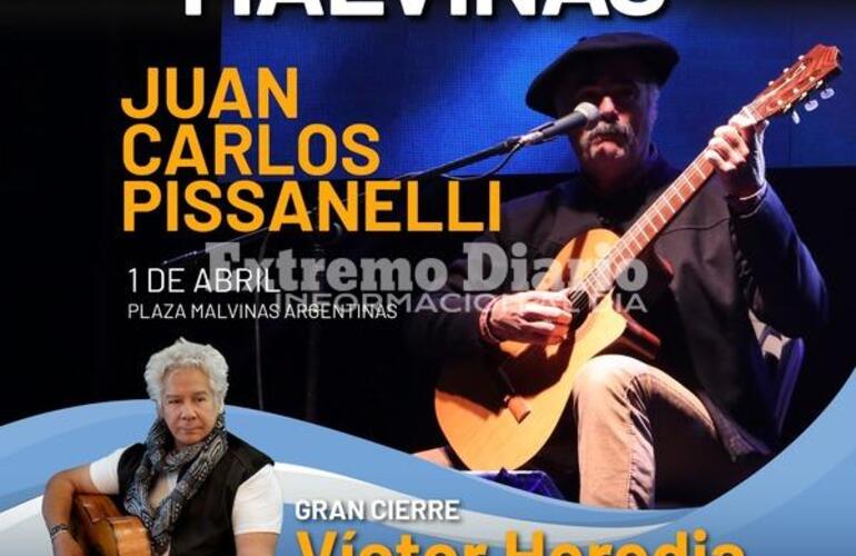 Imagen de Vigilia de Malvinas: Juan Carlos Pissanelli ser&aacute; parte del Festival Cultural