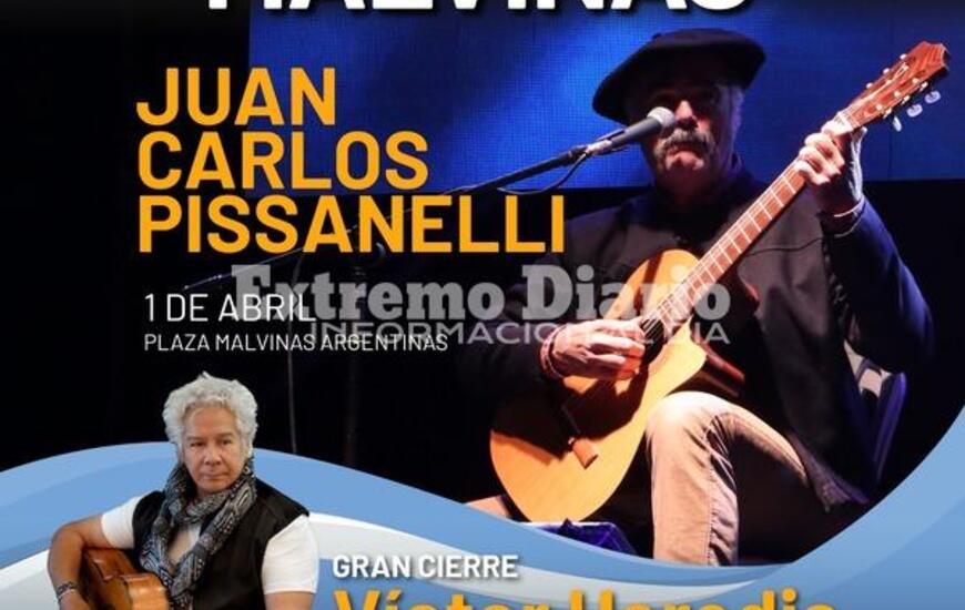 Imagen de Vigilia de Malvinas: Juan Carlos Pissanelli ser&aacute; parte del Festival Cultural