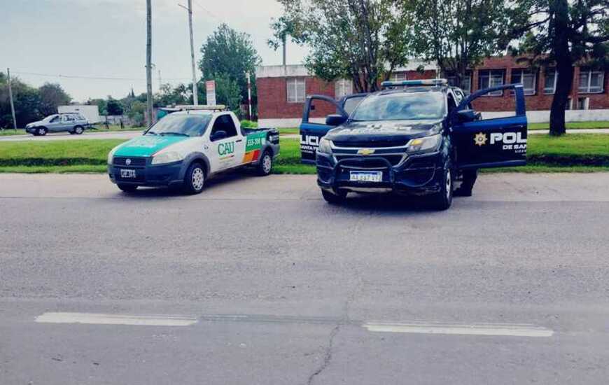 El procedimiento fue encabezado por CAU y las actuaciones las continu&oacute; la polic&iacute;a de Pueblo Esther.
