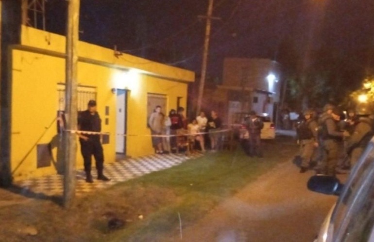 La vivienda de la v&iacute;ctima, en barrio Ludue&ntilde;a.