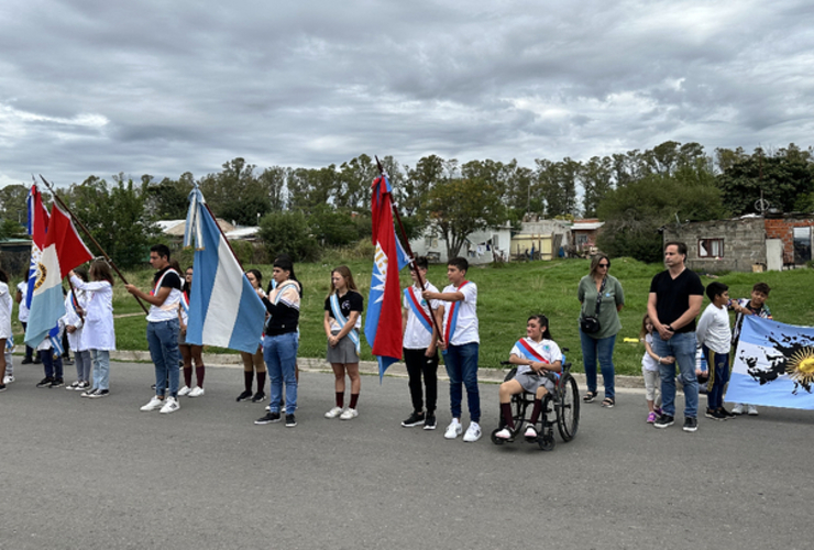 Imagen de 2 de Abril: Acto por el Día de Veteranos y Caídos de la guerra de Malvinas en General Lagos.