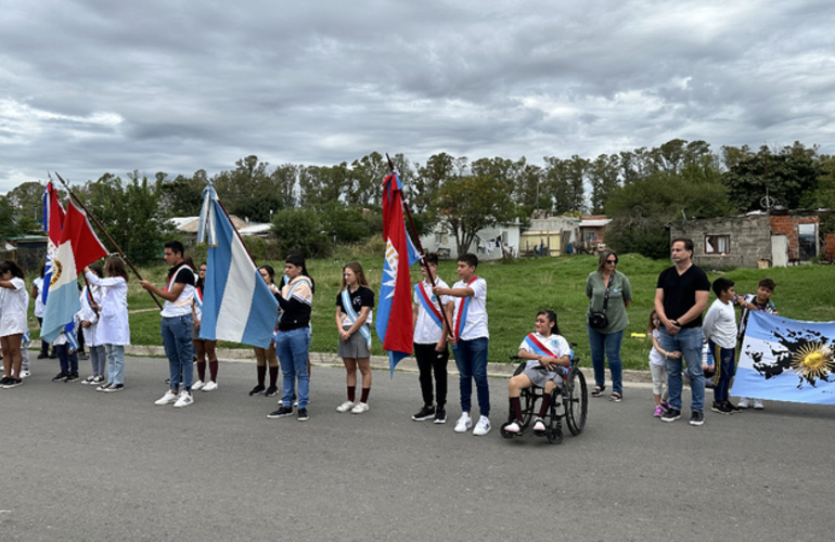 Imagen de 2 de Abril: Acto por el Día de Veteranos y Caídos de la guerra de Malvinas en General Lagos.