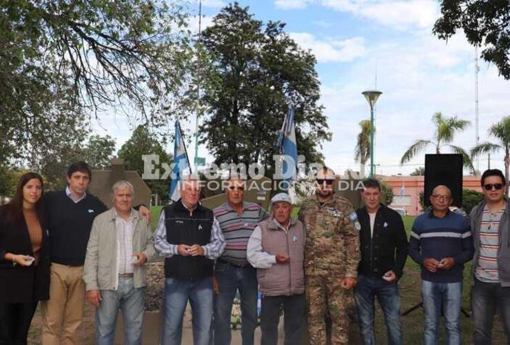 Imagen de Fighiera: Acto protocolar en el D&iacute;a de los Veteranos y Ca&iacute;dos en la Guerra de Malvinas