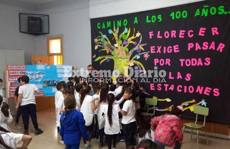 Imagen de La Escuela N&deg;247 homenaje&oacute; a los h&eacute;roes de Malvinas