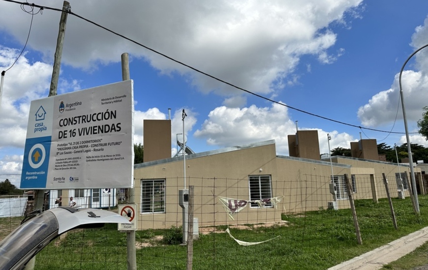 Imagen de Ma&ntilde;ana 5/04, sorteo de las viviendas del barrio 'Los Sauces' en General Lagos.