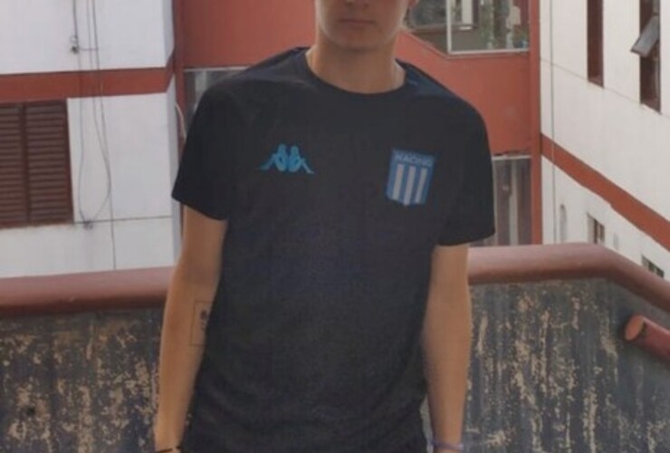 Imagen de Fausto Hern&aacute;ndez, arquero categor&iacute;a 2007, defender&aacute; la camiseta de Racing esta temporada