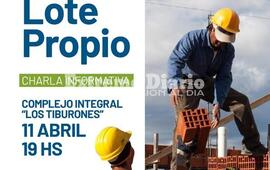 Imagen de Programa Lote Propio: Charla informativa