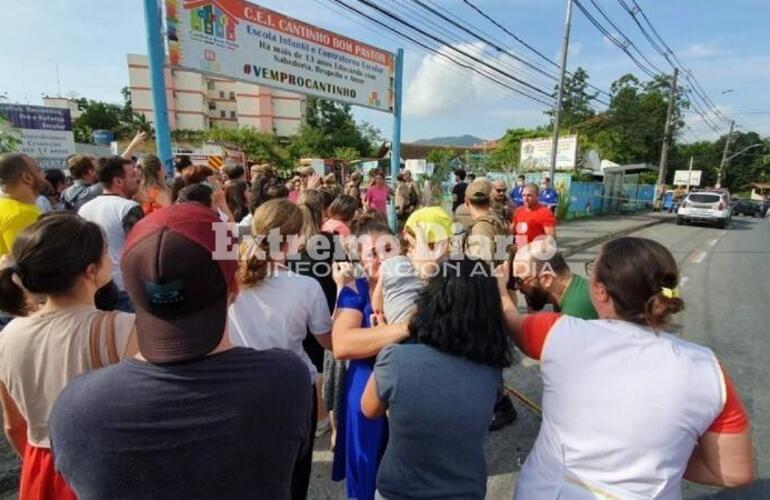 Imagen de Horror en Brasil: atacó con un hacha un jardín de infantes y mató a cuatro niños