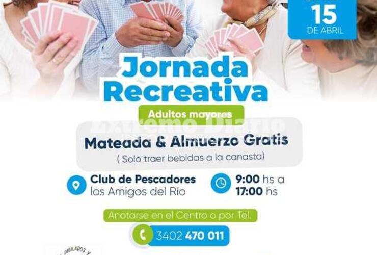 Imagen de Fighiera: Jornada Recreativa para adultos mayores