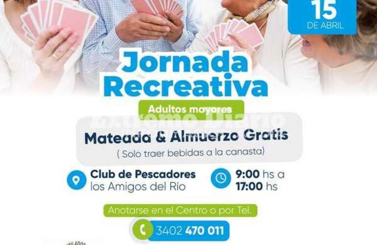 Imagen de Fighiera: Jornada Recreativa para adultos mayores