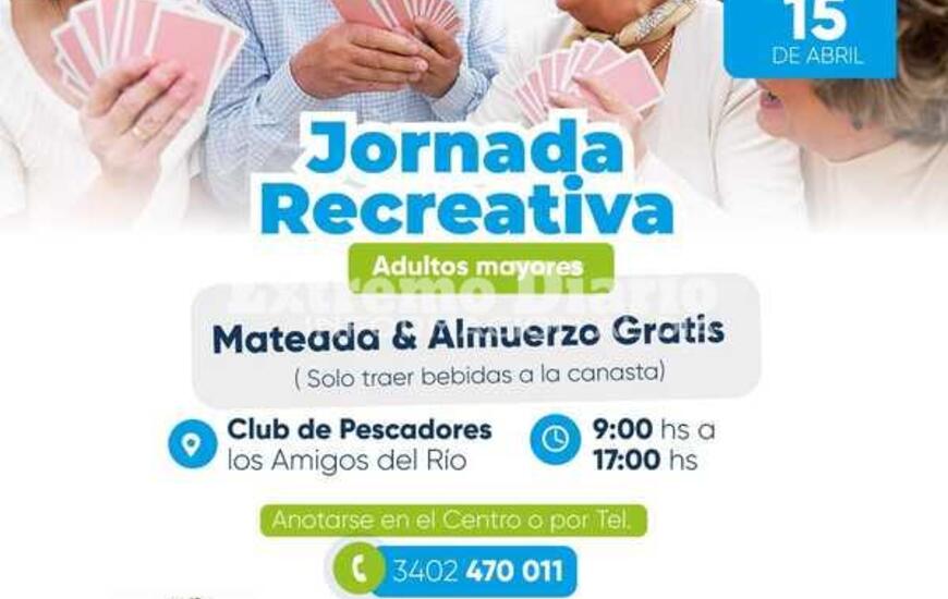 Imagen de Fighiera: Jornada Recreativa para adultos mayores