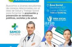 Imagen de Convocatoria de futuros profesionales para tareas de promoción y prevención