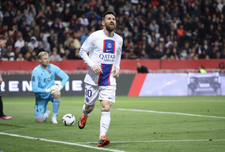 Imagen de Lionel Messi se convirti&oacute; en el m&aacute;ximo goleador en la historia de las Ligas Europeas.